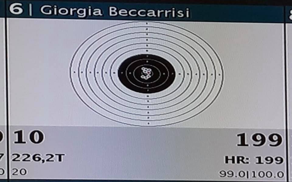 Beccarrisi record italiano tiro a segno alezio brindisi