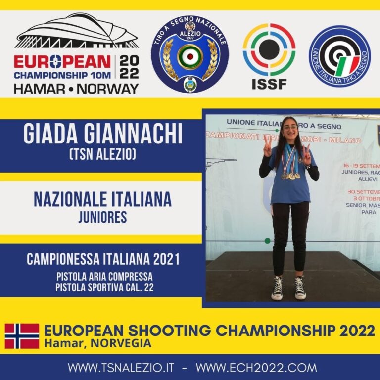Hamar european championship italia alezio giada giannachi